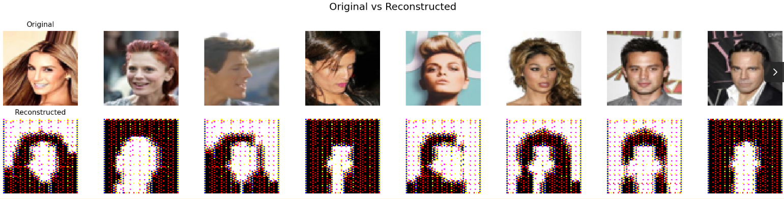 Channel collapse. red and black faces